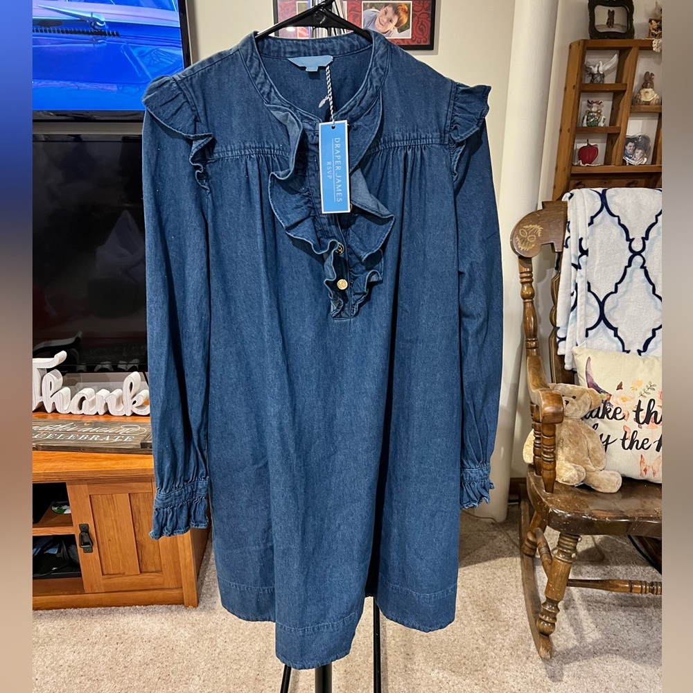 NWT Draper James denim dress